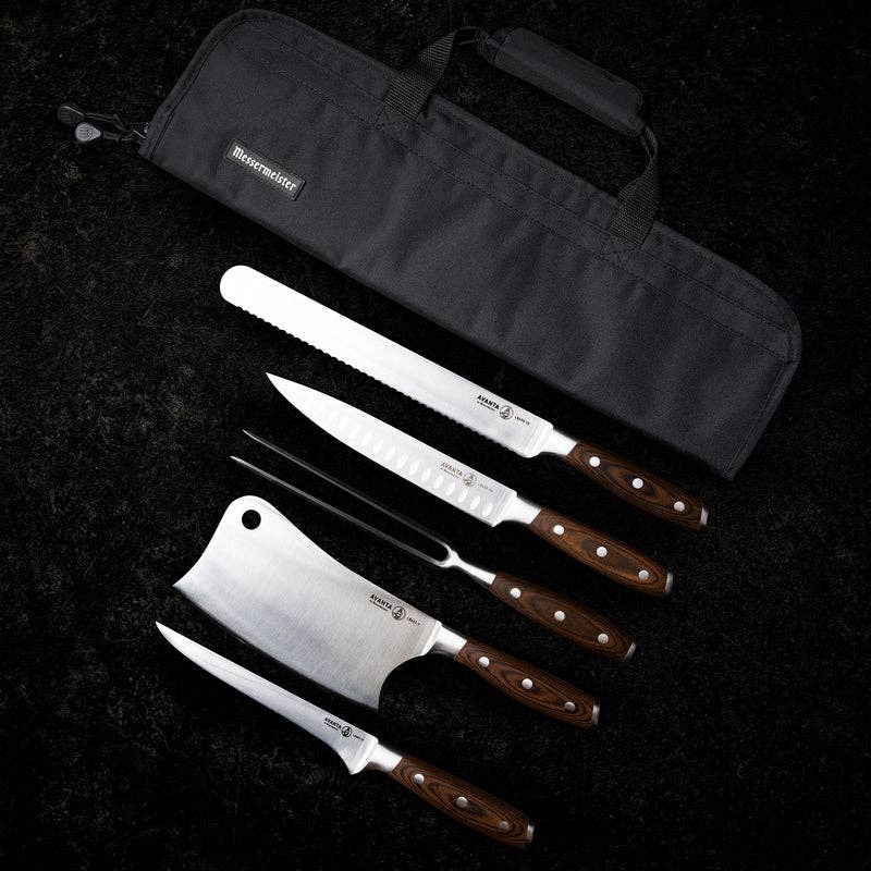 Buy this set of five knives and one knife carry case.