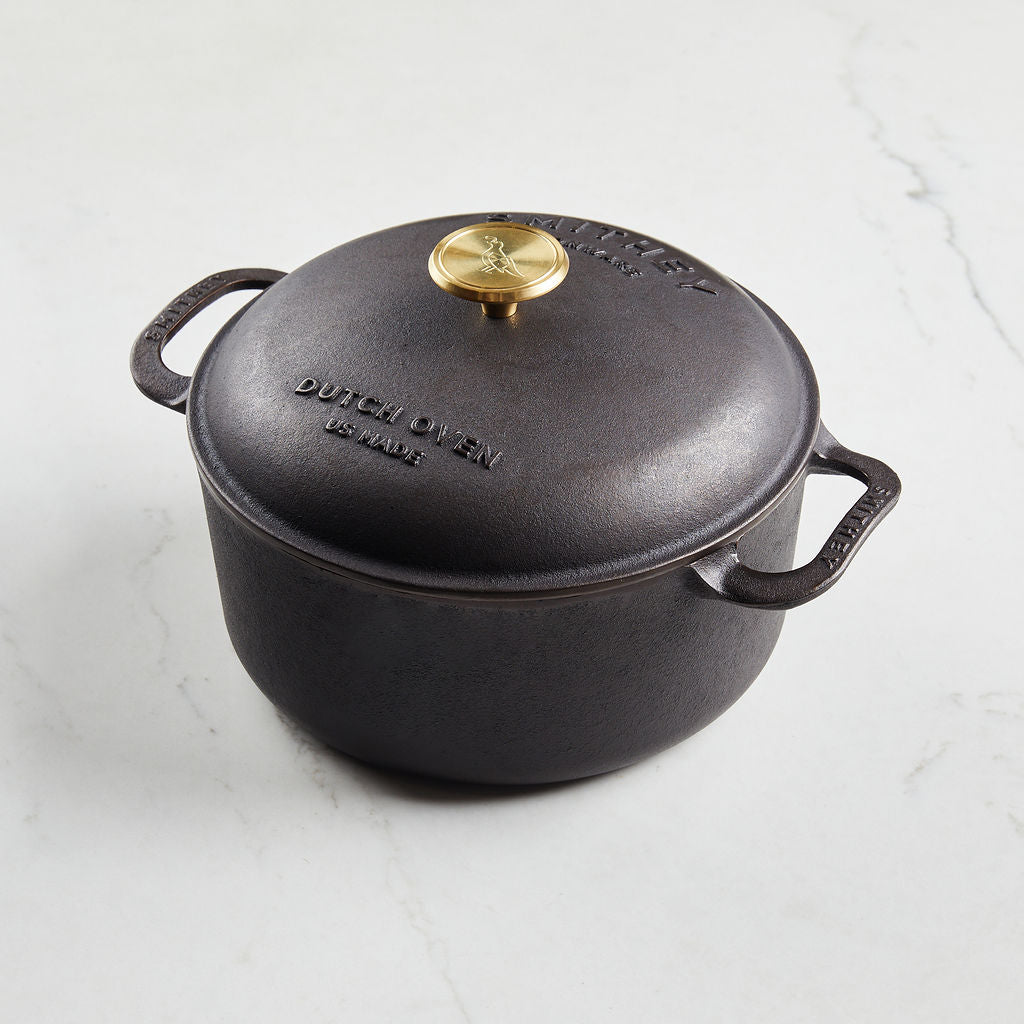 Smithey cast iron has a polished interior that's naturally nonstick and improves with every use.