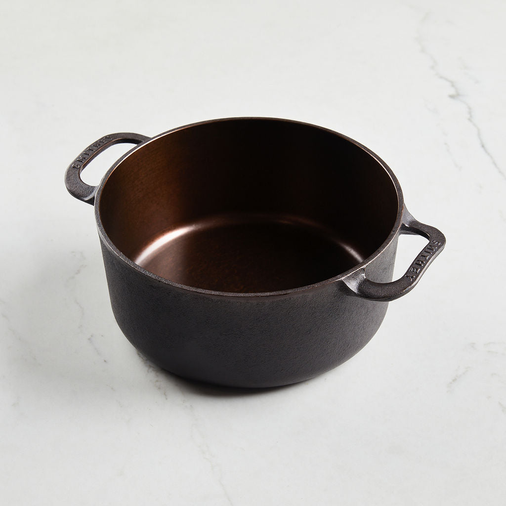 The 5.5 Qt size is perfect for a family of four.