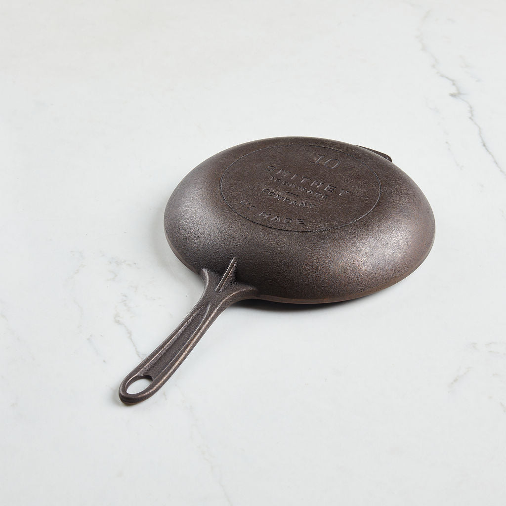 Smithey cast iron is all hand-forged in Charleston, South Carolina.