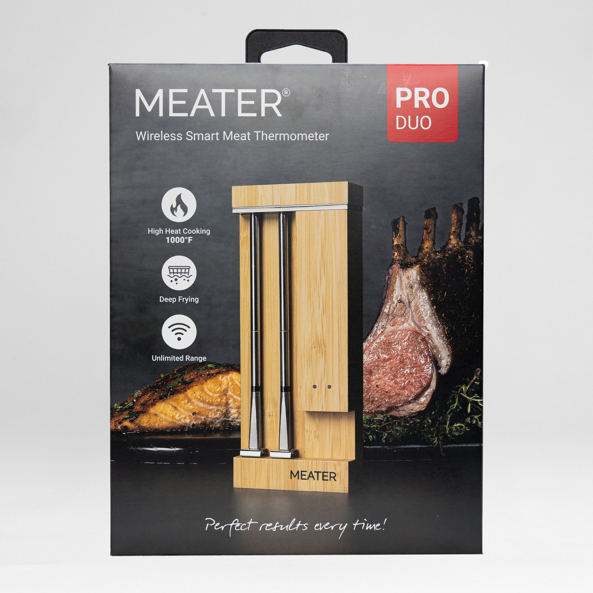 Buy 1 (one) Meater Pro Duo thermometer kit, and receive two probes that can be cleaned in the dishwasher.