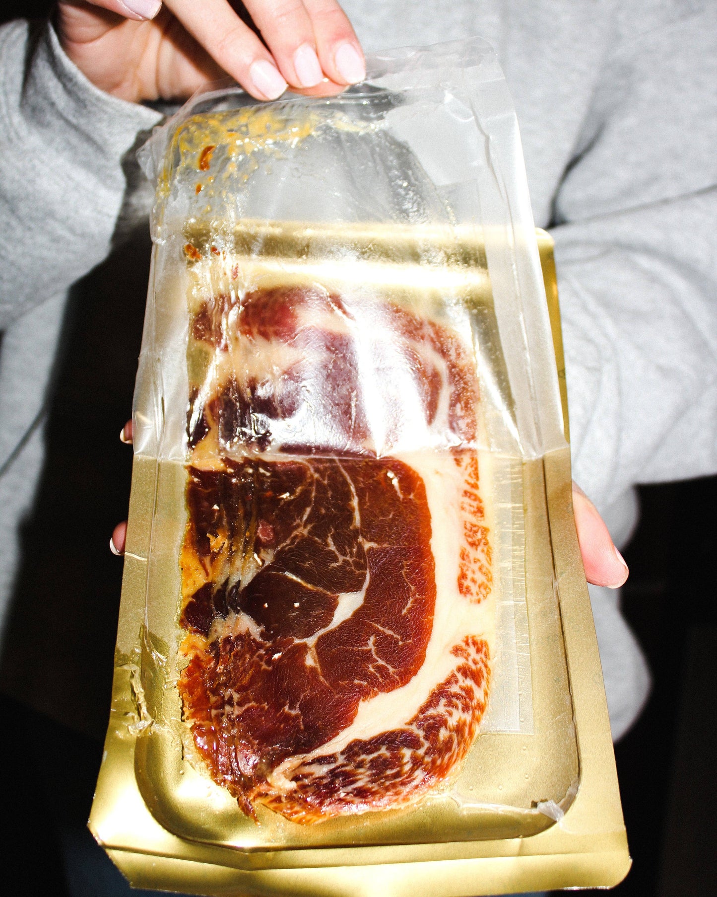 Gourmet cured ham from Spain for charcuterie