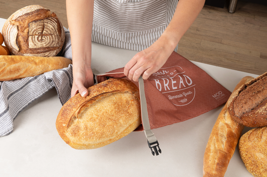 Reusable bags keep bread fresh longer