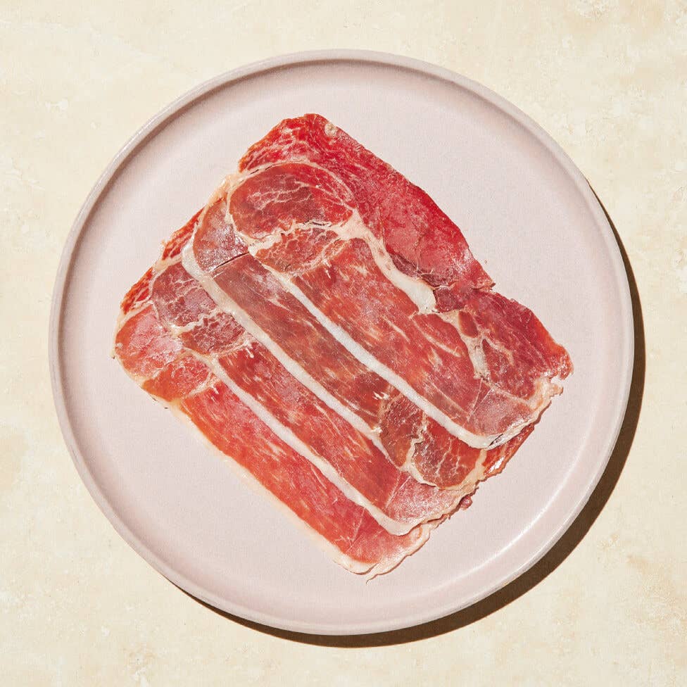 Gourmet cured ham from Spain for charcuterie