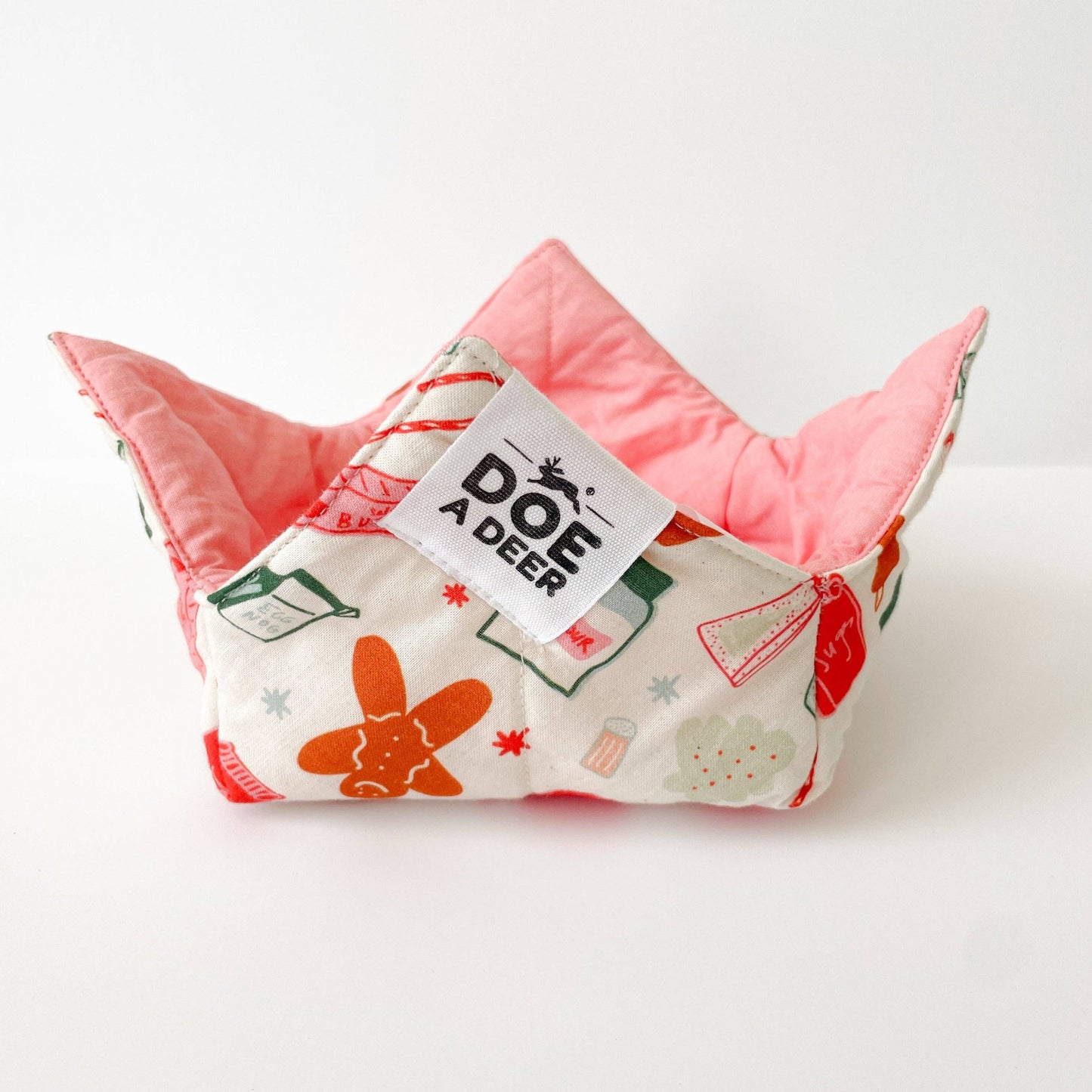 Keep little hands safe in the kitchen with help from a holiday baking bowl bestie.