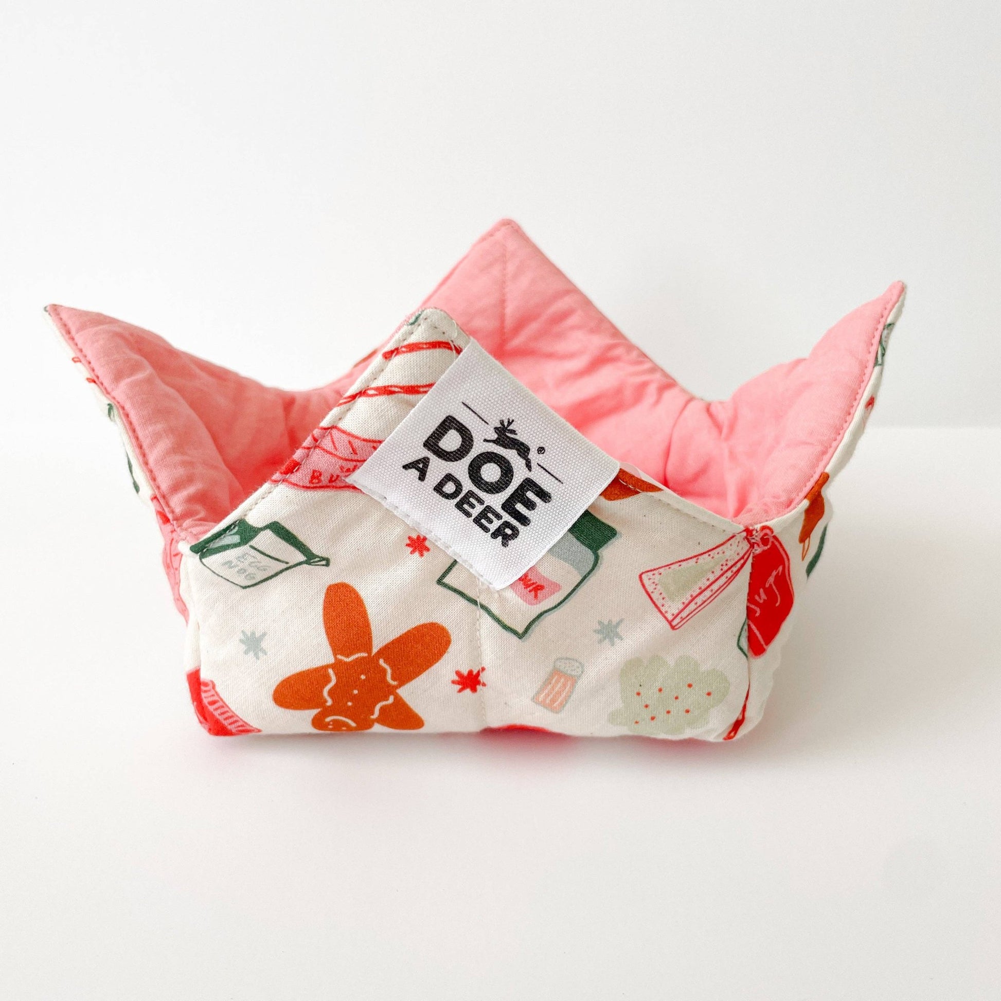 Keep little hands safe in the kitchen with help from a holiday baking bowl bestie.