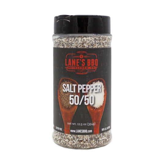 Buy one (1) bottle of Lane's Salt and Pepper 50/50 blend. It's perfect for brisket.