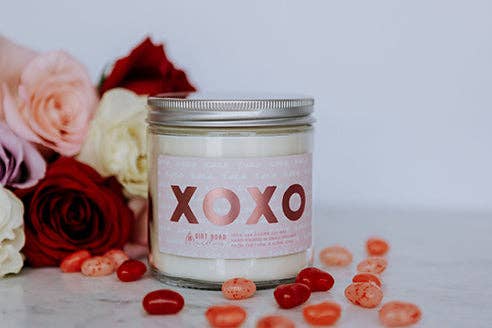 XOXO bright, citrusy candle dupe