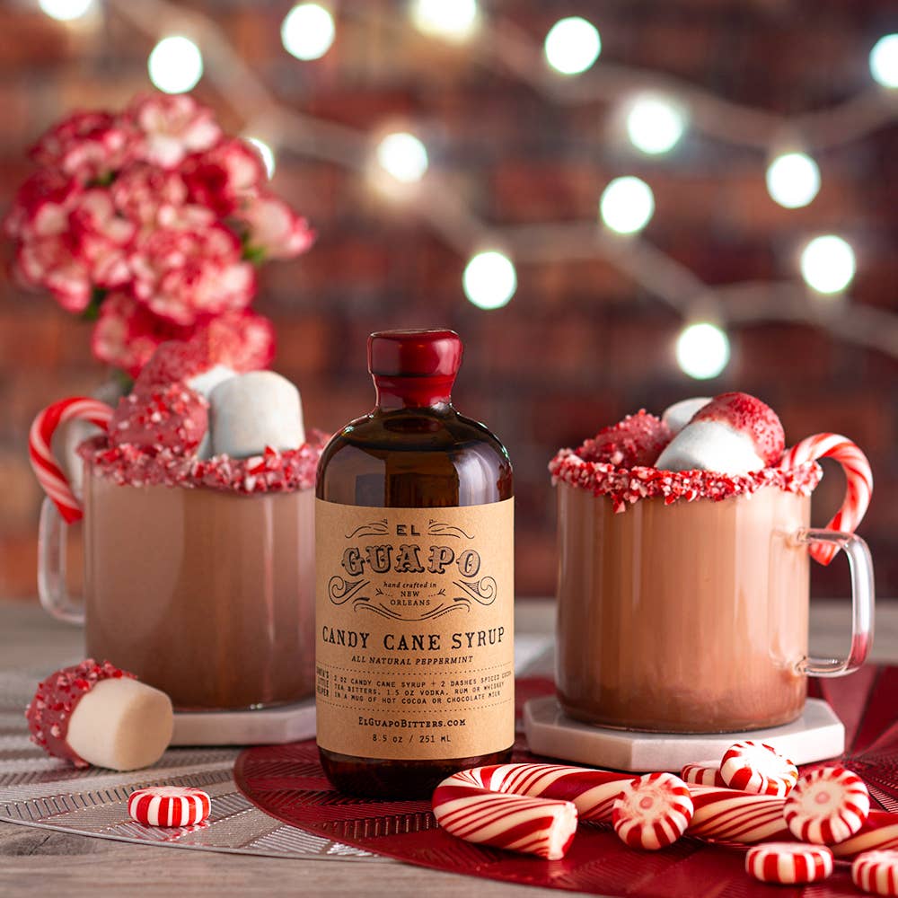 Buy one (1) candy cane syrup, made from three kinds of mint.