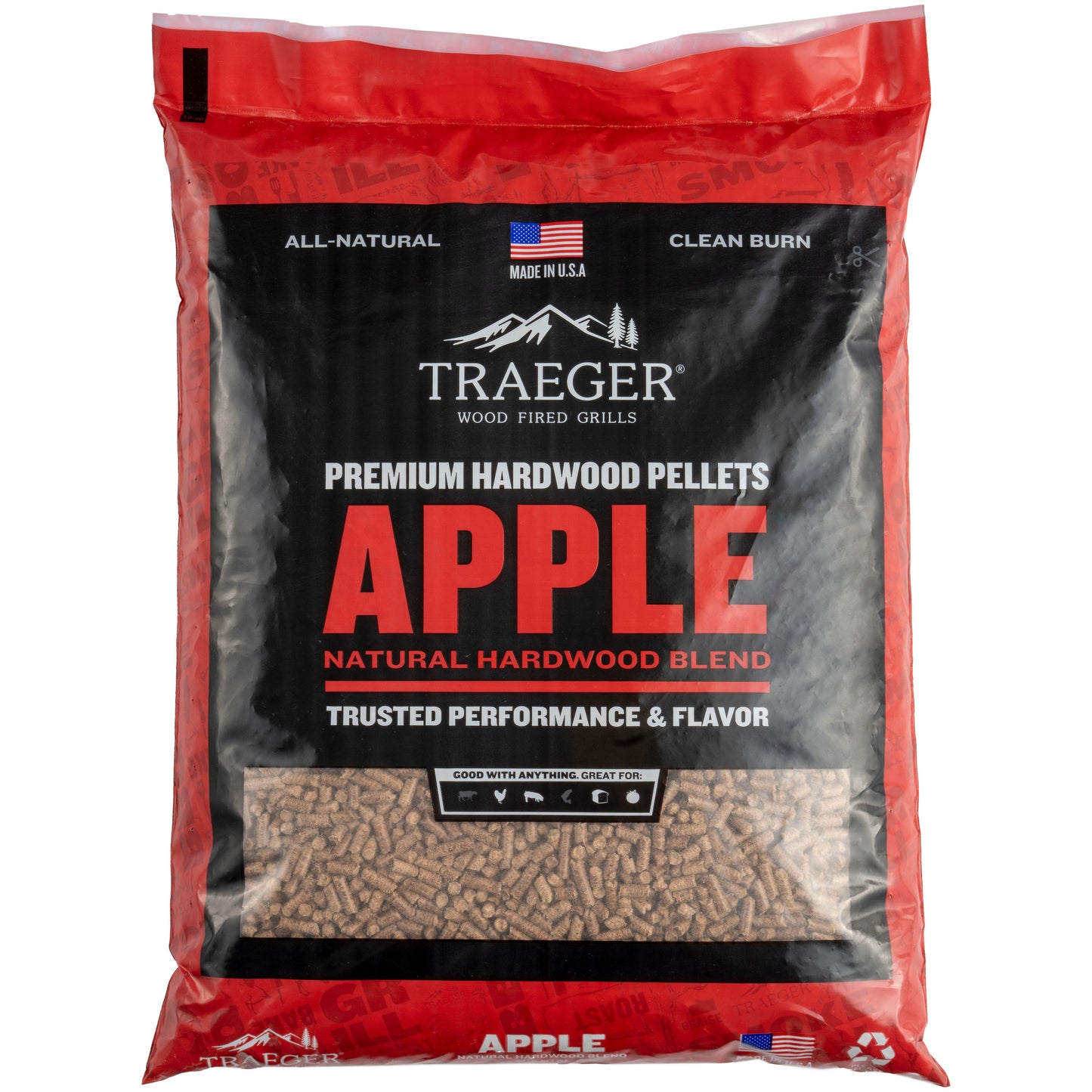 Traeger Apple Hardwood Pellets