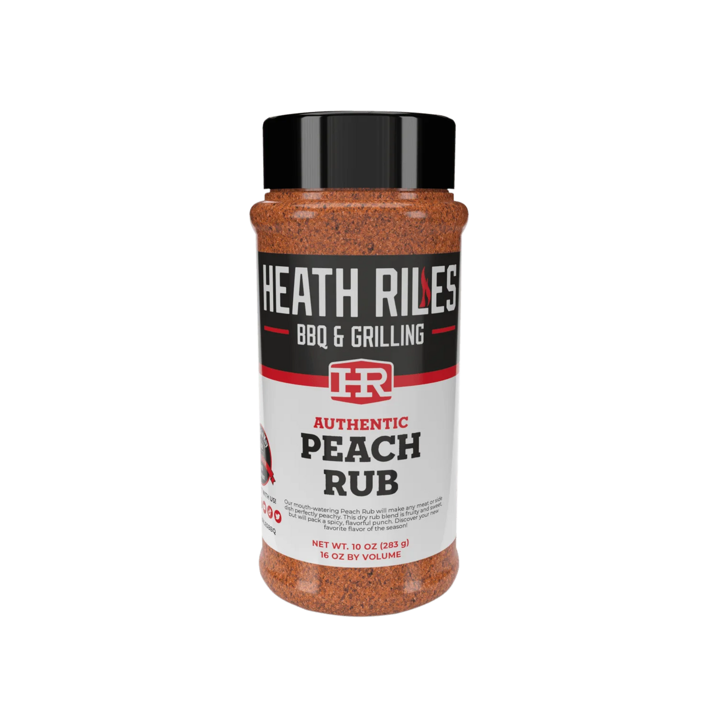 Peach bbq rub with spice punch