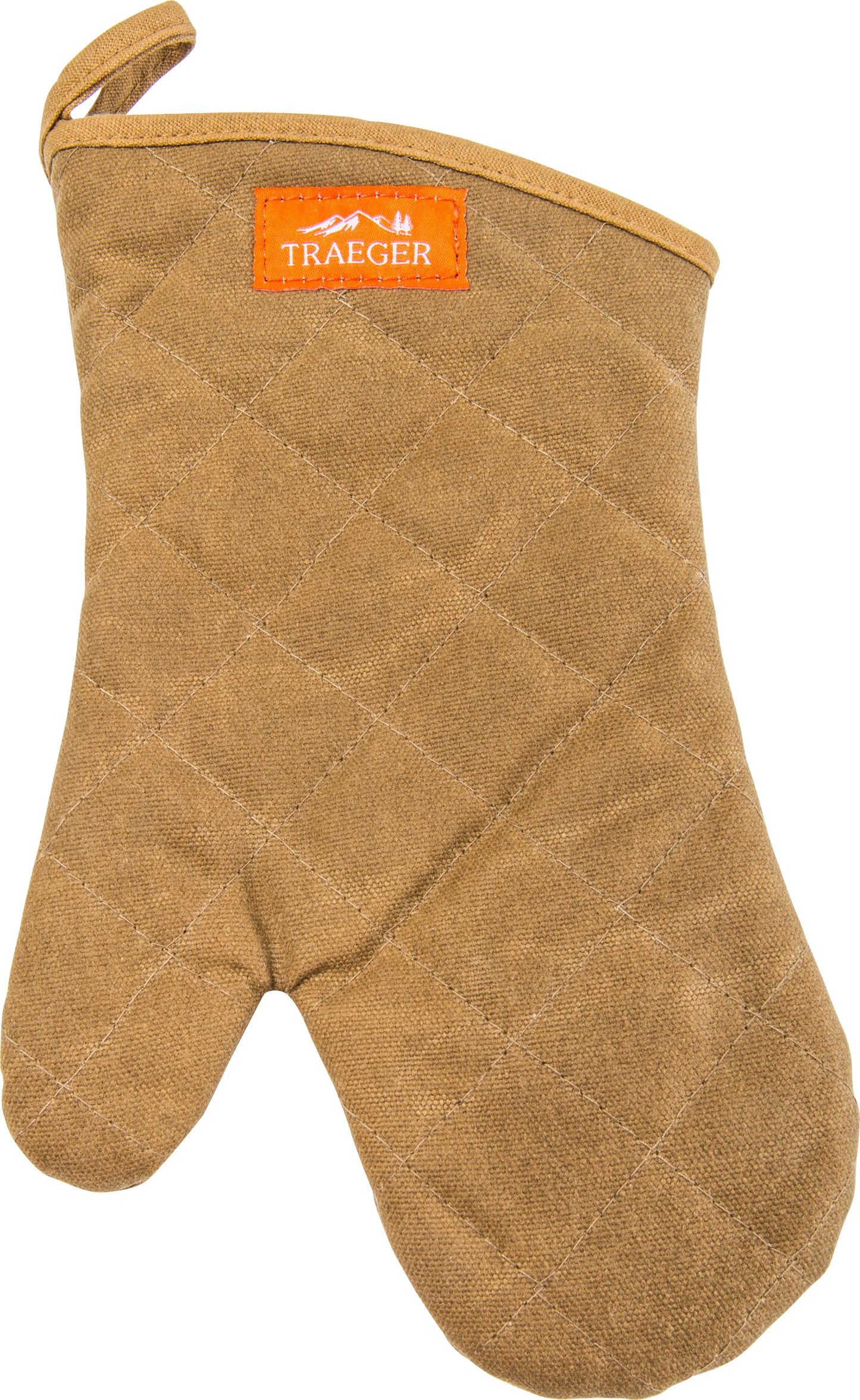 Sturdy leather loop and durable canvas construction.