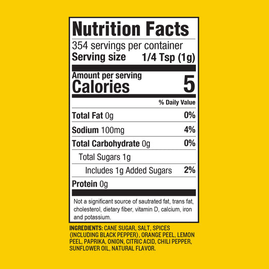 Traeger Chicken Rub is kosher and gluten-free. Ingredients: Cane sugar, salt, spices (including black pepper), orange peel, lemon peel, paprika, onion, citric acid, chili pepper, sunflower oil, natural flavor.