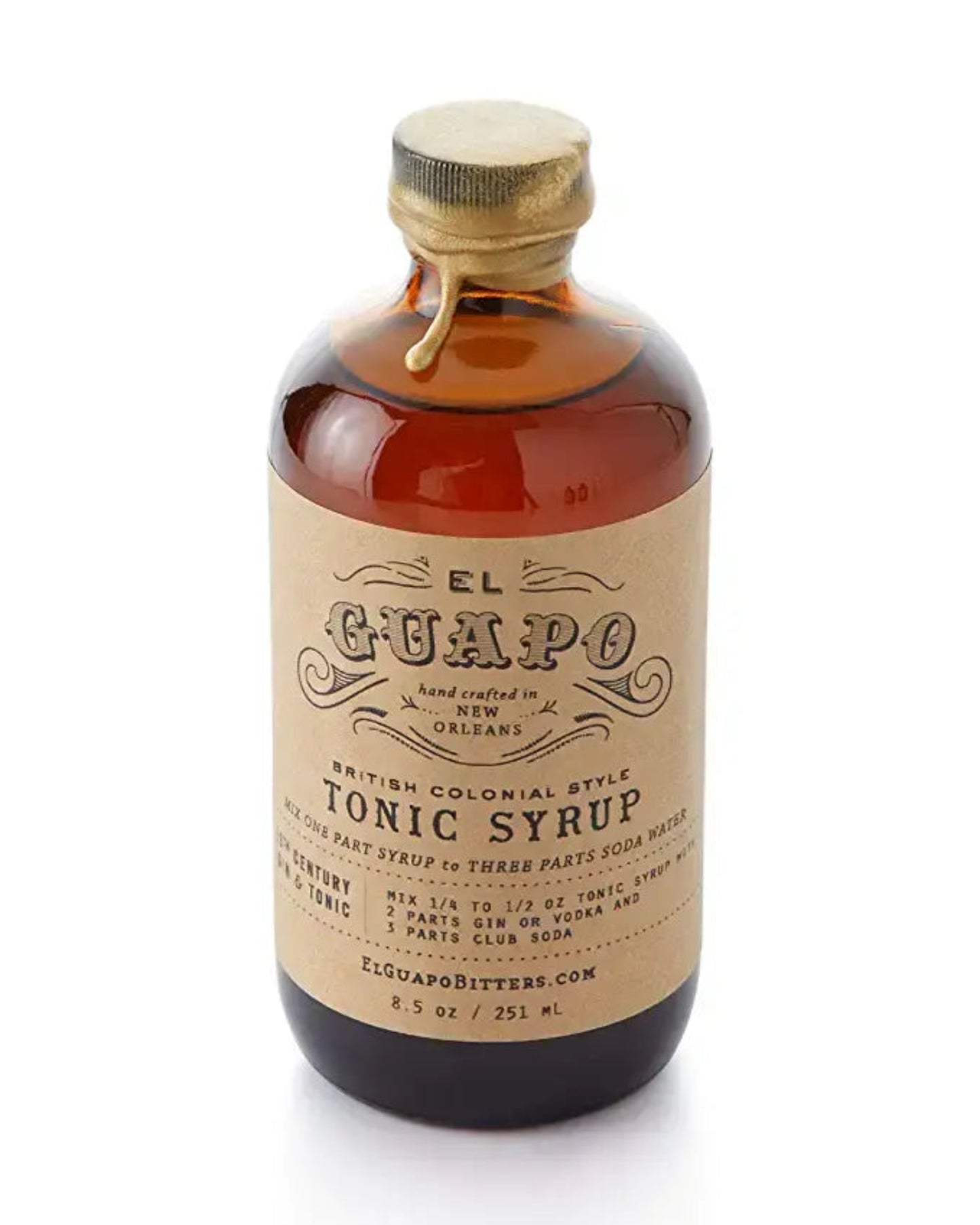 Buy 1 (one) bottle of tonic syrup for next-level gin and tonics.
