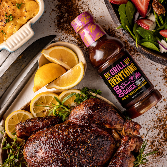 Try Everything BBQ sauce on your holiday turkey or roast chicken.