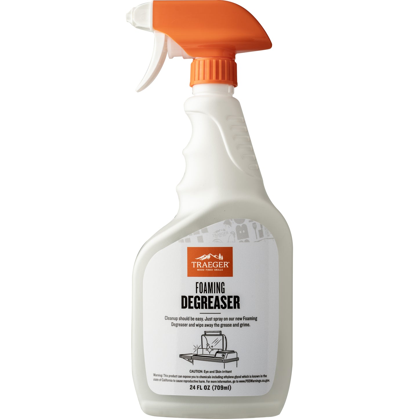 Buy 1 (one) foaming degreaser in a convenient spray bottle from Traeger.