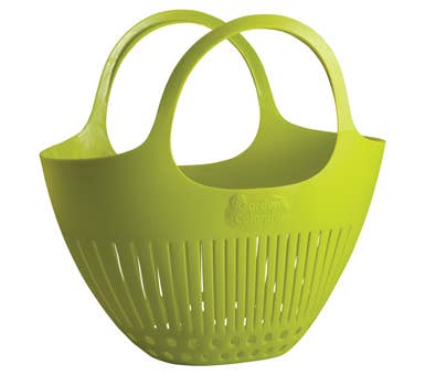 Buy 1 (one) garden colander in chartreuse green.