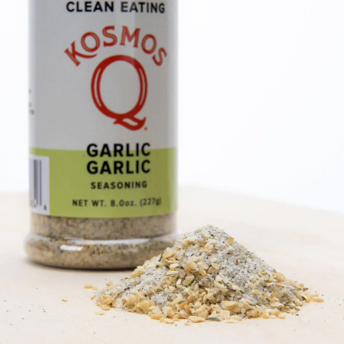 Garlic garlic includes pieces of dried garlic, which taste best when gently cooked before serving.
