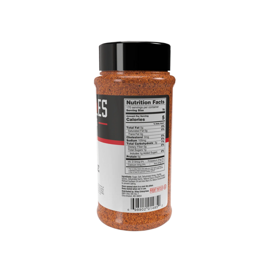 Heath Riles Honey Chipotle rub is sweet, smokey and a bit spicy.