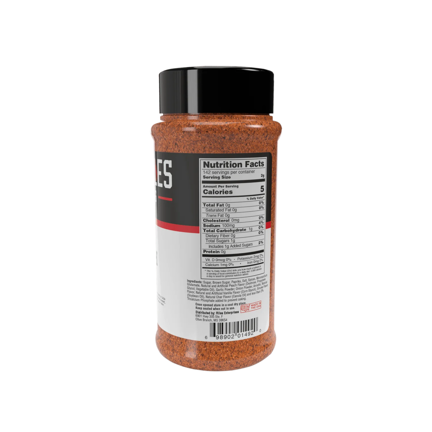 Peach bbq rub with spice punch