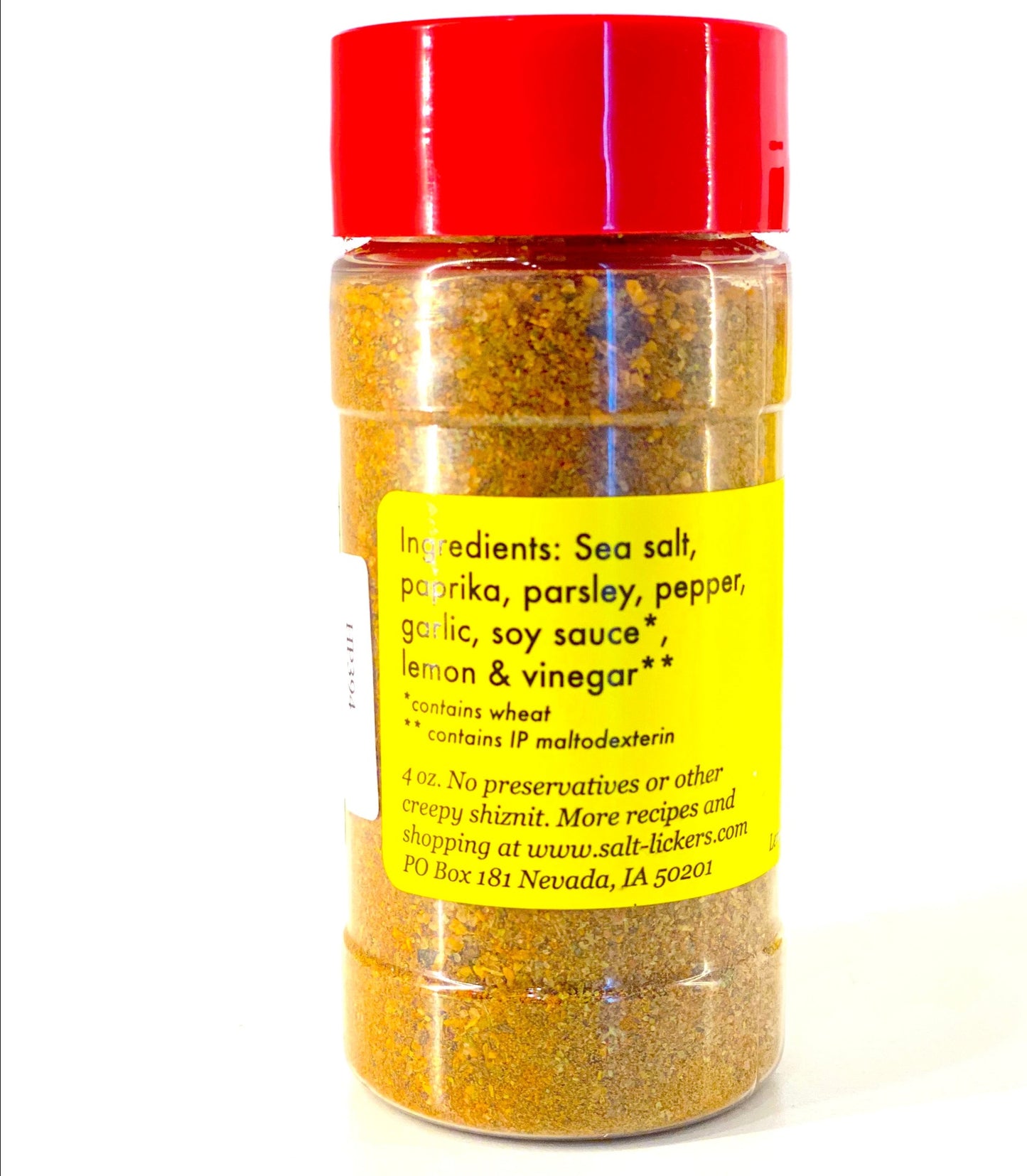 Contains wheat and IP maltodexterin.