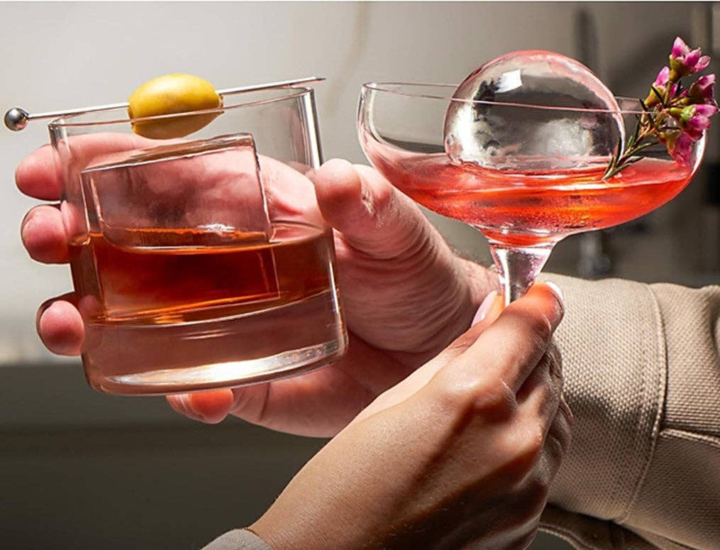 Cheers to clear ice!