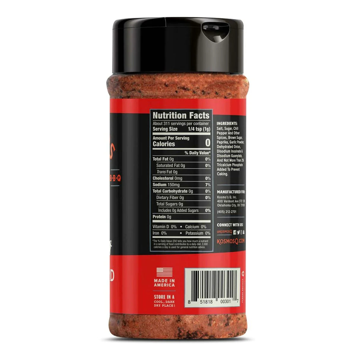 Kosmos Q - Dirty Bird rub- Best with chicken and turkey