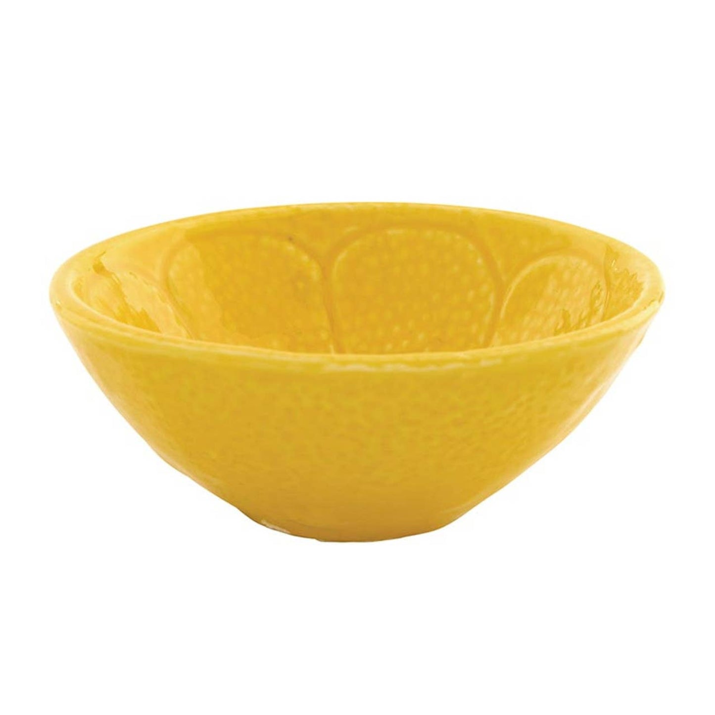 Buy 1 (one) lemon bowl for serving appetizers, berries, toppings, and more.