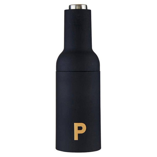 Buy one (1) matte black pepper grinder - electric.