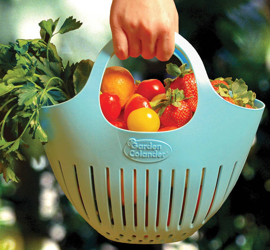 Buy 1 (one) mini garden colander for picking delicate fruits and veggies.