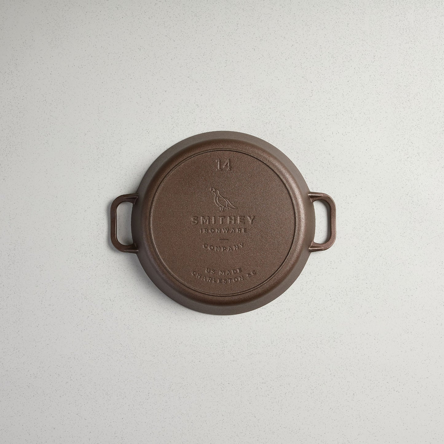 Smithey Ironware is made in Charleston, SC, and comes with a lifetime guarantee.