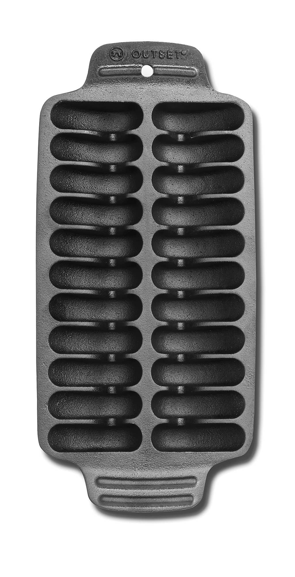 Buy 1 (one) cast iron shrimp pan with 22 cavities.