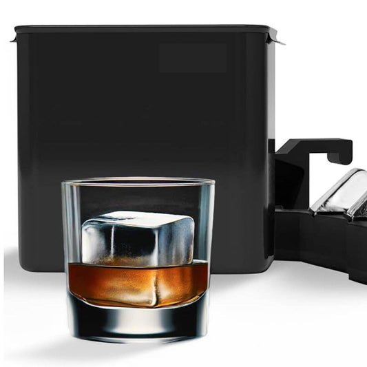 Buy 1 (one) square ice mold, which makes two large squares at once.