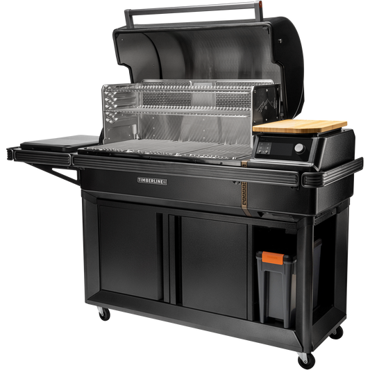 Upgrade to a Traeger Timberline XL for maximum capacity.