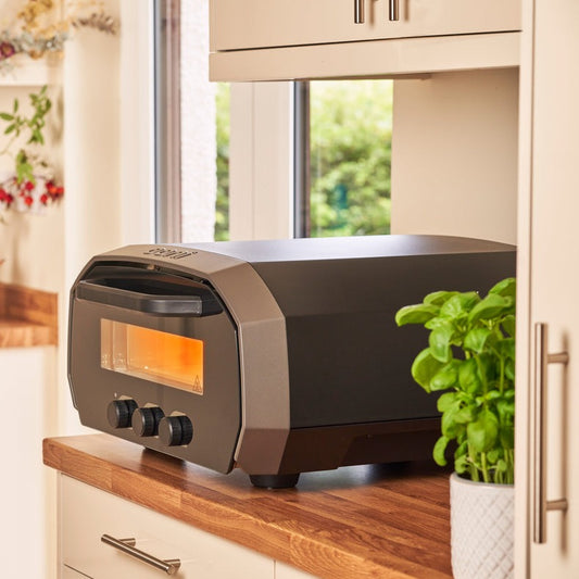 The Ooni Volt is a beautiful addition to your everyday kitchen or lake home.