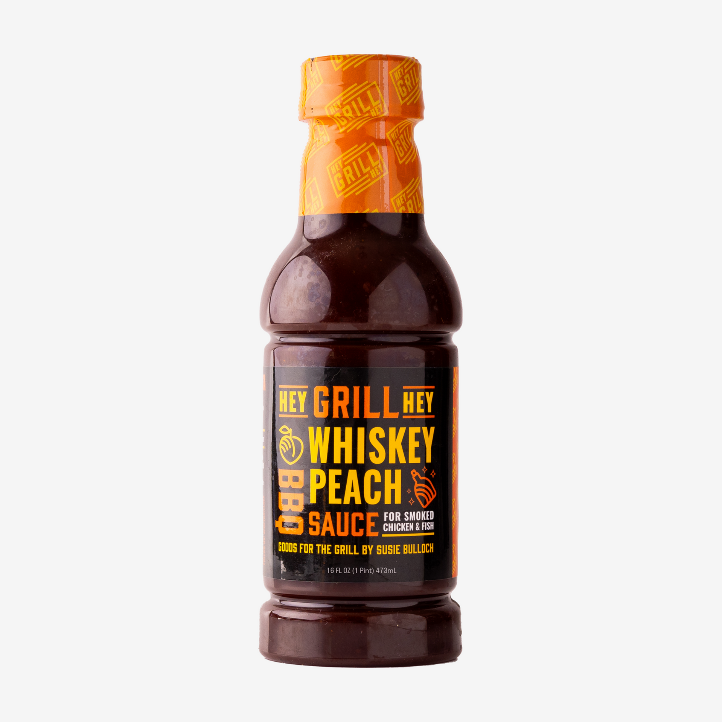 Buy 1 (one) 16 fluid ounce bottle of whiskey peach bbq sauce.