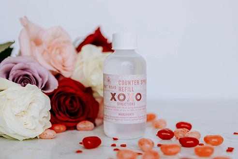 XOXO counter cleaner for kitchens & bathrooms