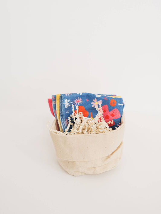 Happy Flowers Wafflecloths | microfiber dish cloth