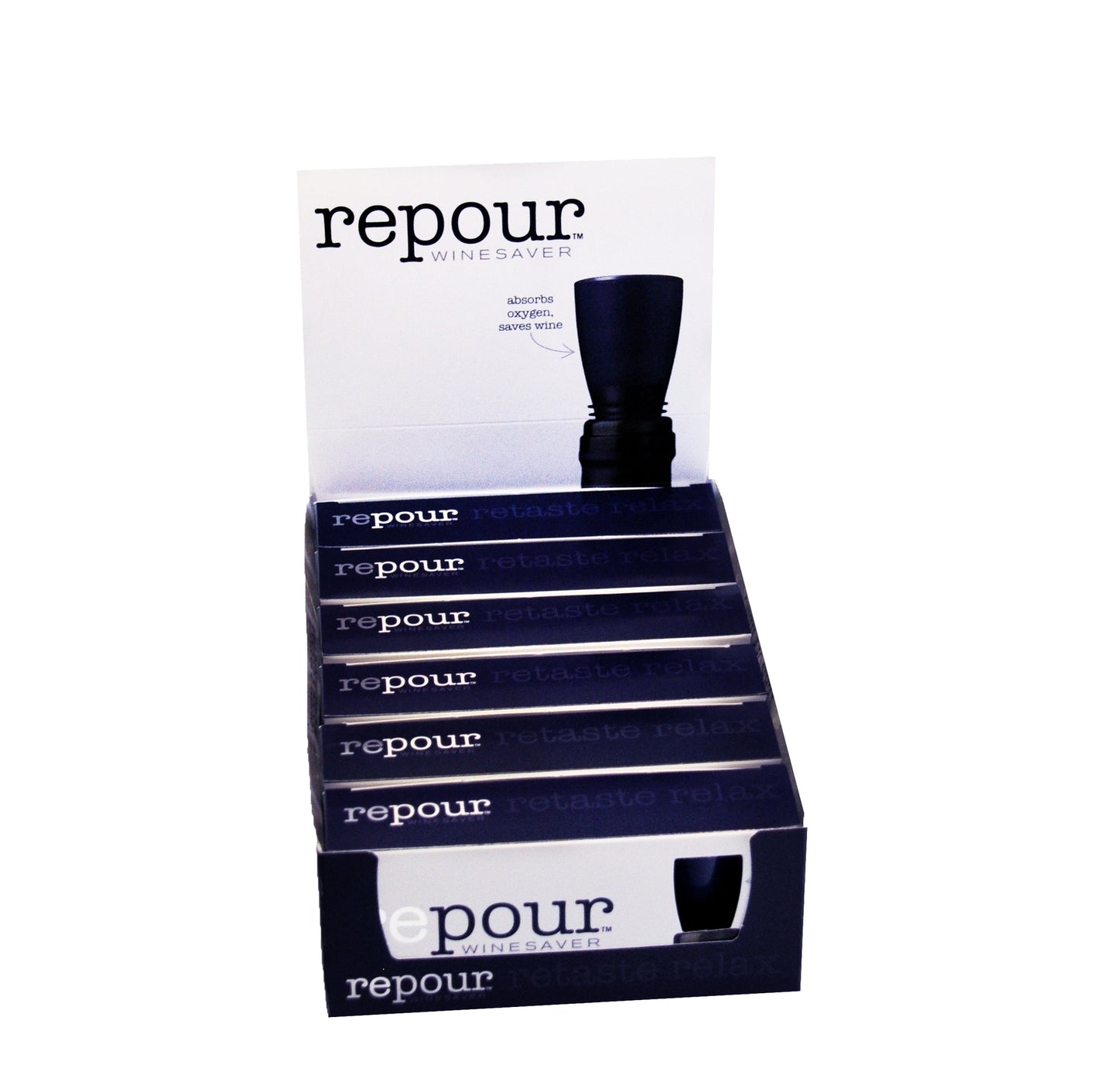 Buy one (1) package of four Repours. Case of six packages shown here.