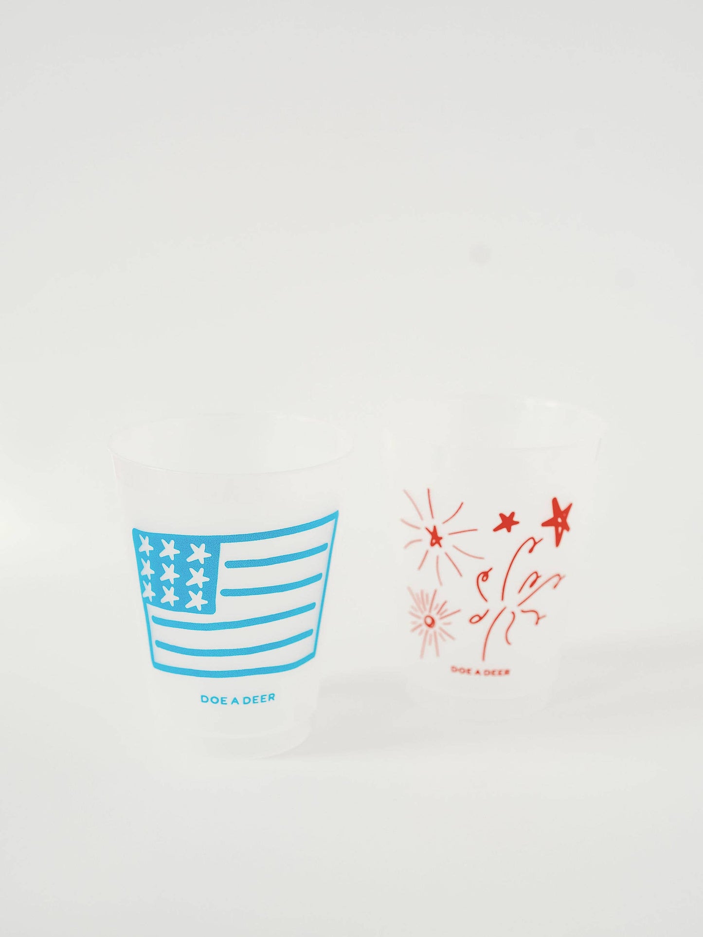 Patriotic patio cups for your summer BBQs
