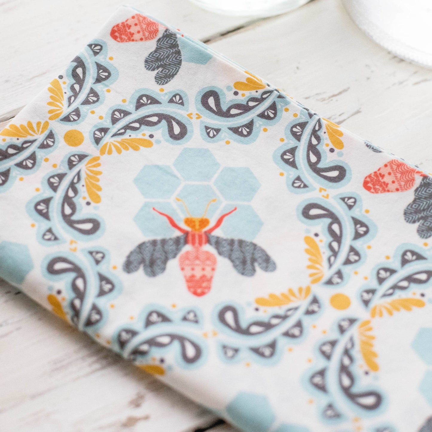 These cocktail napkins make a beautiful addition to your summer dining.