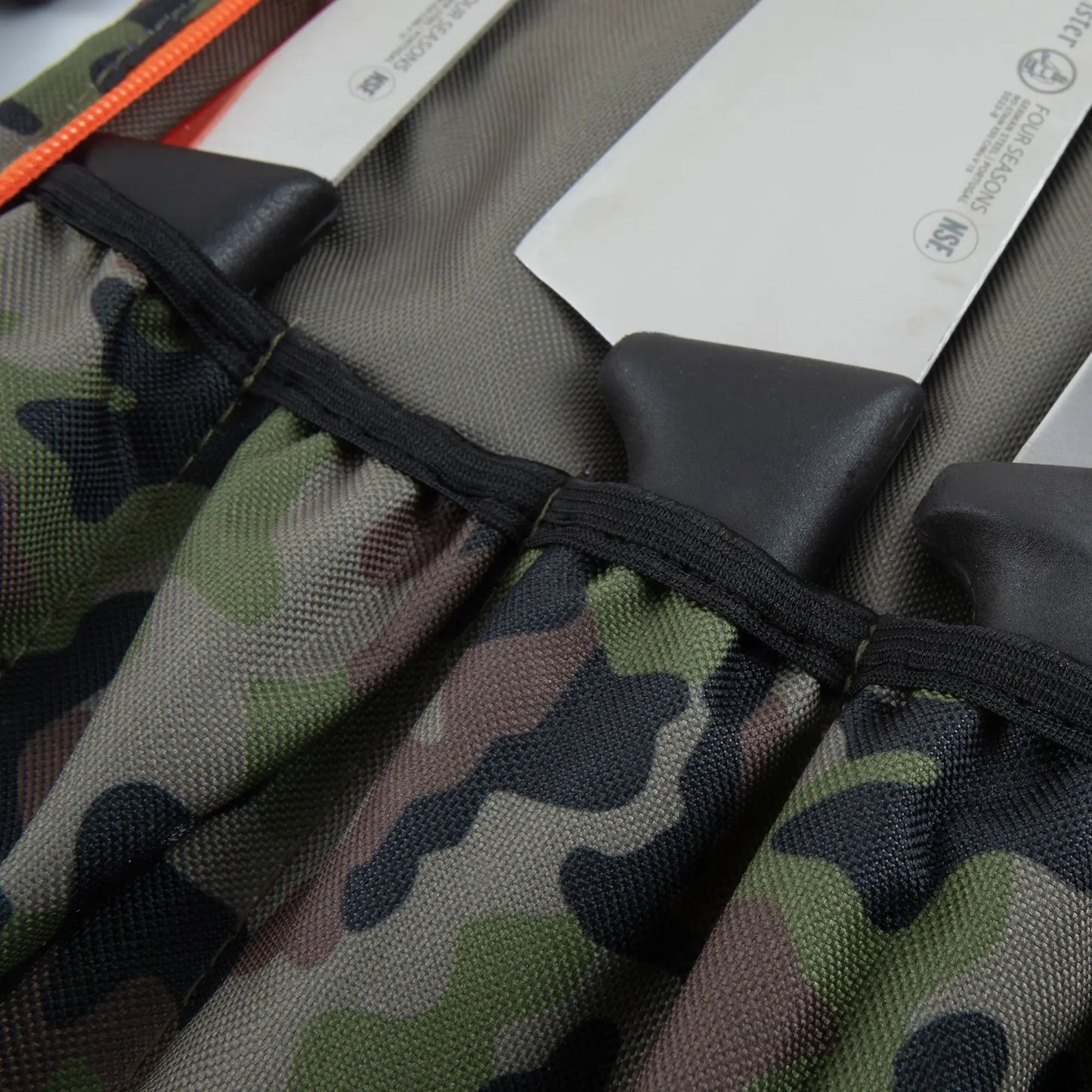 This new safe knife carrier can hold up to five - 18" long blades.