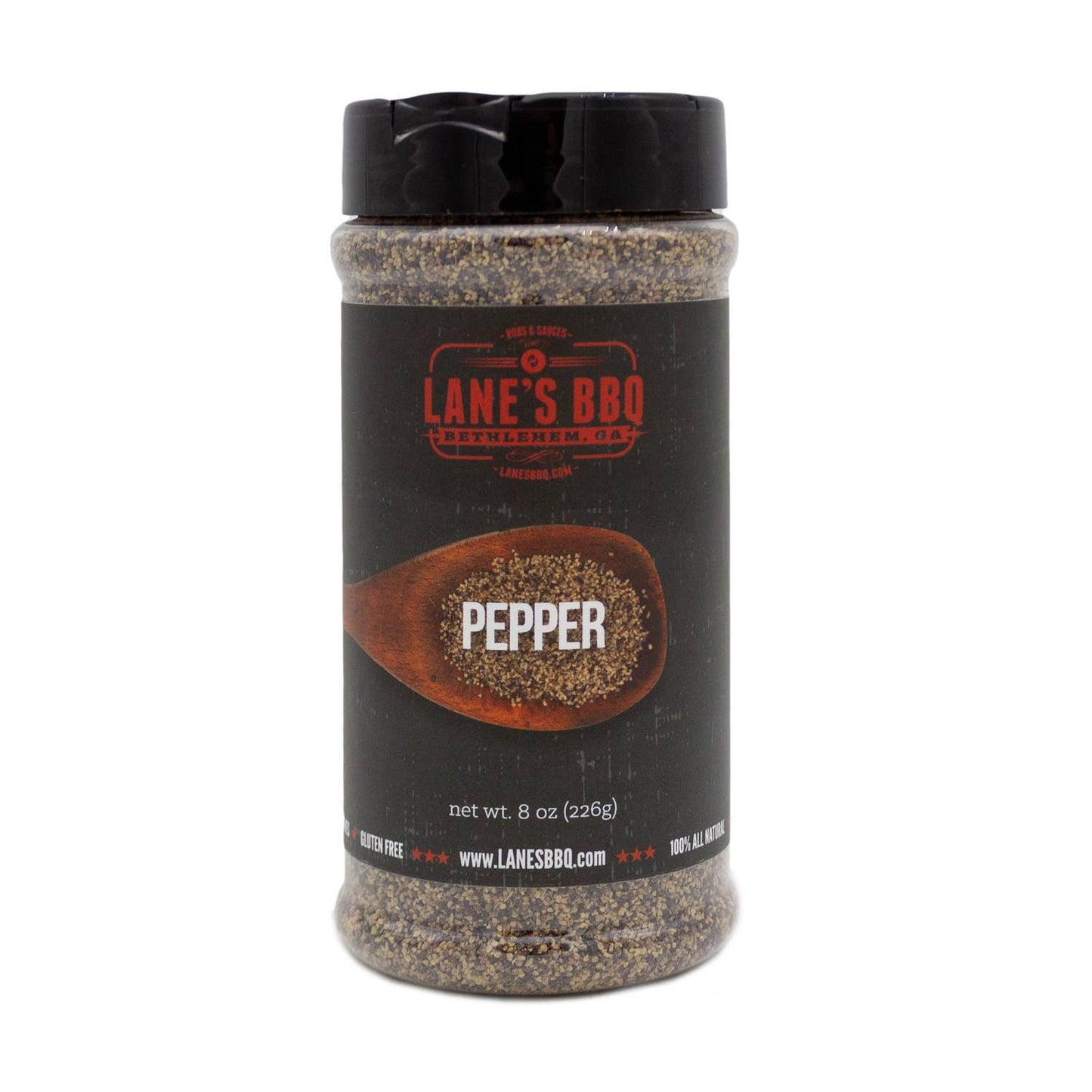 Lane's BBQ Premium 16 Mesh Black Pepper/Peppercorns