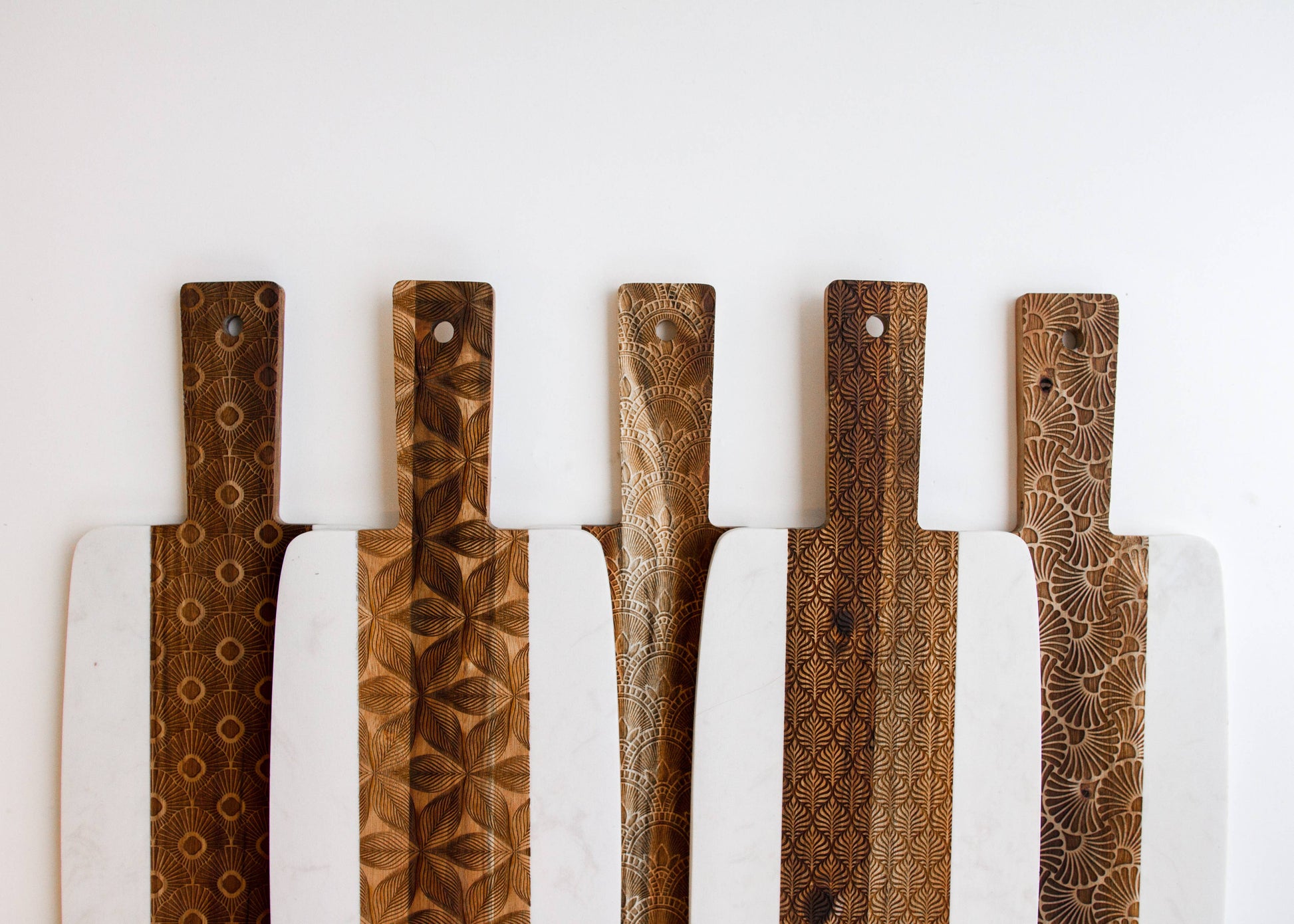 Lucca cutting boards/serving trays look stunning in every kitchen or dining room.