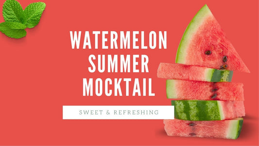 Watermelon summer mocktail (serves 4)
