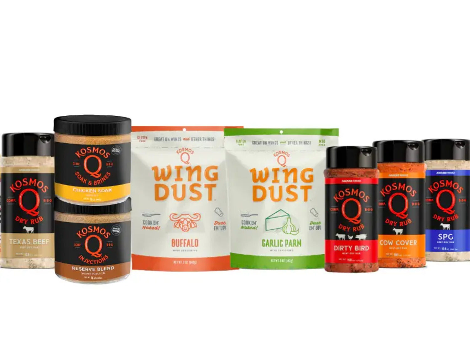 Kosmos Q Rubs, Seasoning, Sauces, Injections and Glazes