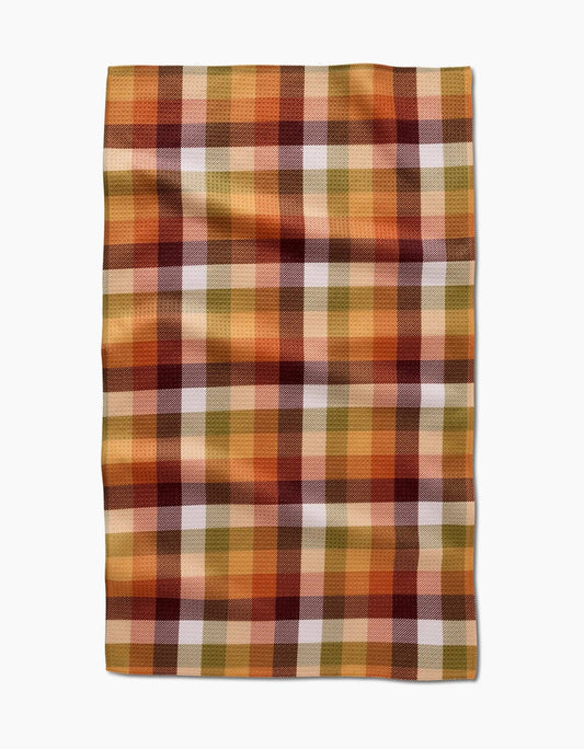 Buy this collection of plaid prints for your Thanksgiving kitchen. 