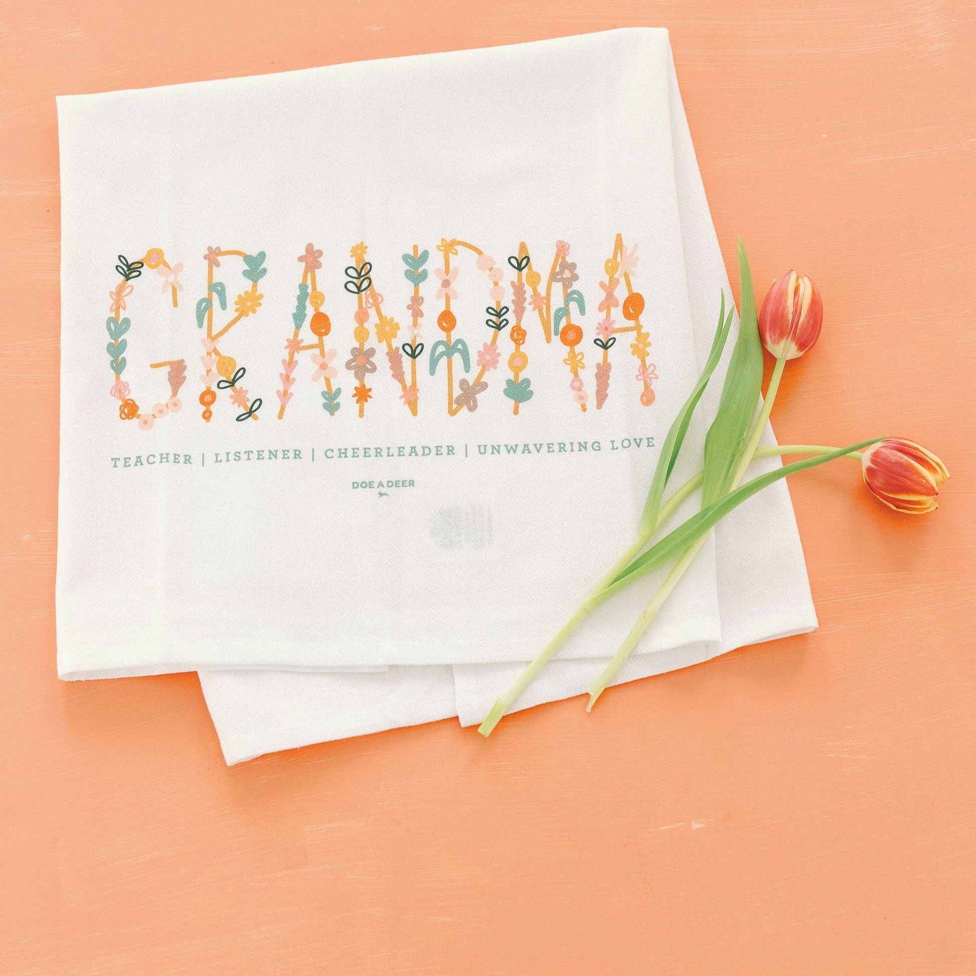 The Grandma print captures the bright feeling of spring. 