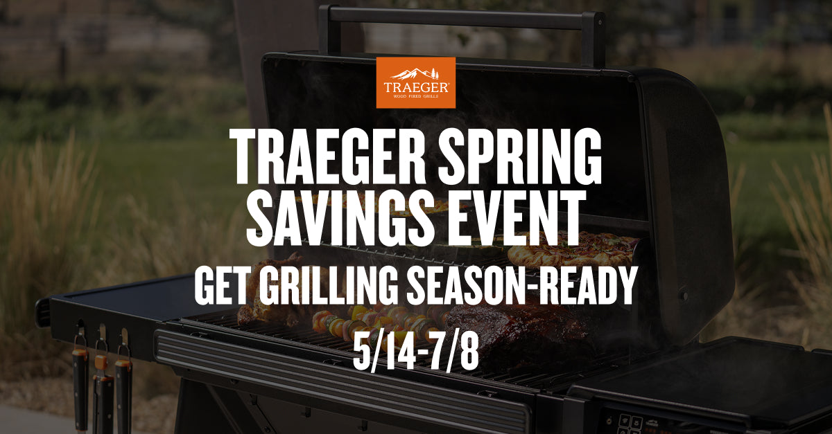 Shop Traeger's spring savings event, now through July 8.