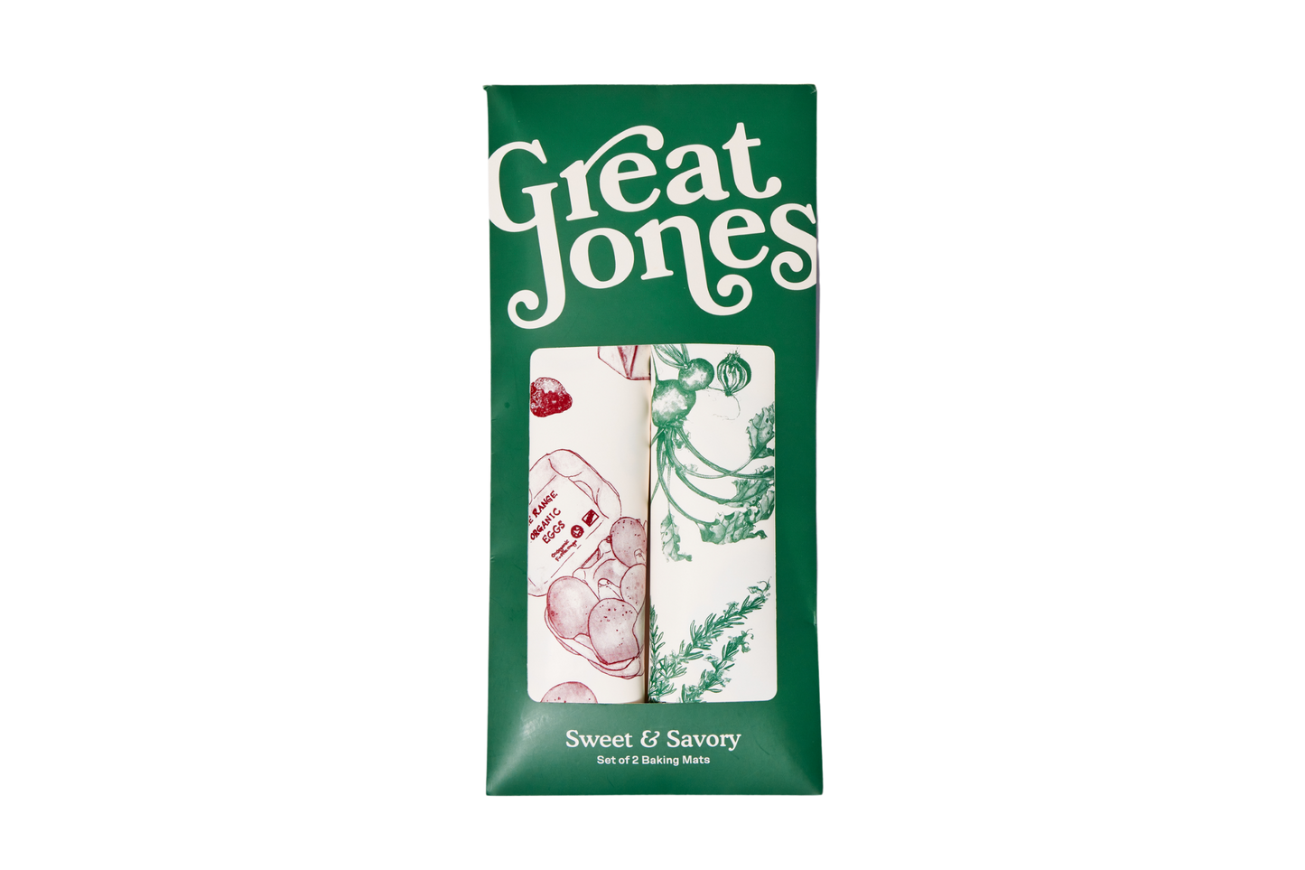 Great Jones baking mats come packaged for easy gifting. 